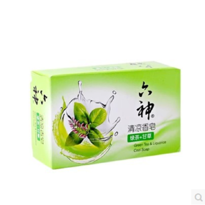 108g六神香皂-清凉绿茶+甘草