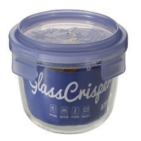 820ml普业高款大号圆形玻璃保鲜盒PY-2110