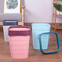 10L巧又好节节高方形垃圾桶0118