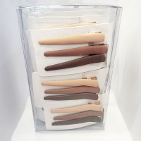 8cm麦童发卡鸭夹三色3枚装1879/1盒20卡