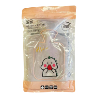 1500ml妙普注水式热水袋-贝贝绒锈草莓恐龙202