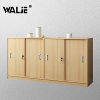 WALJE 000077 木质四门储物柜