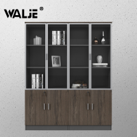 WALJE 000109 文件柜 资料柜 四门木质文件柜
