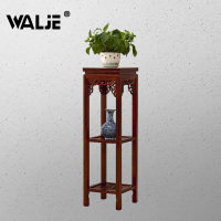 WALJE 000396 花盆架子双层置物架盆景 花架花几