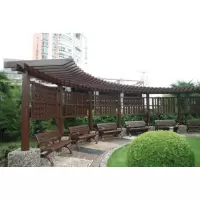 昱成晟 YCS-0196 廊架 脂塑木 防腐木 走廊(米)
