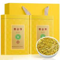 峰呈 FC-0084 茶叶绿茶 特级安吉黄金芽奶白茶 明前新茶黄金叶礼盒装250g