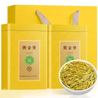 峰呈 FC-0084 茶叶绿茶 特级安吉黄金芽奶白茶 明前新茶黄金叶礼盒装250g