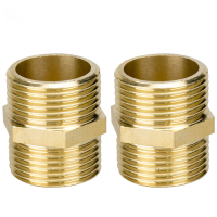 峰呈 FC-0209 精铜双外丝水管接头配件