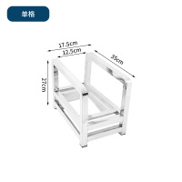 峰呈 FC-0457 食堂落地菜墩架不锈钢菜板架子厨房置物架餐厅板架商用刀板架