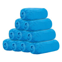 峰呈 FC-0872 一次性防尘透气旅行室内脚套加大加厚耐磨防滑无纺布鞋套100只