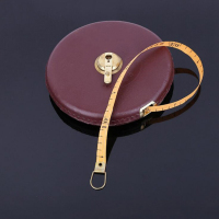 峰呈 FC-0880 麻布尺皮尺30米卷尺 盒尺 测量尺皮卷尺圆盘尺