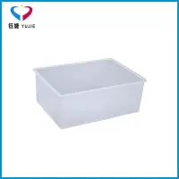 透明方形大容量水槽小学中学中考科学化学实验器材 教学实验室用品仪器教具长方体透明塑料水槽