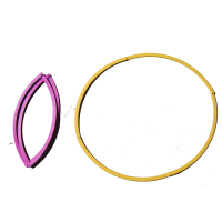 集合圈 页扣环装订圈书环台挂历开口圈文件活页夹环