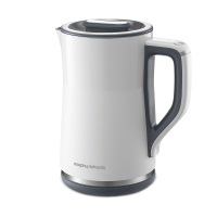 摩飞电热水壶白色MR60704档水温触屏显温快速烧水