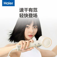 海尔(haier)吹风机家用电吹风2亿负离子大功率高速吹风机负离子大风力速干低噪音