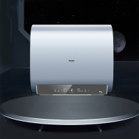 海尔(Haier)电热水器60升扁桶纤薄双胆一级能效3300W速热 APP智控 健康净水洗 10倍增容卫生间淋浴