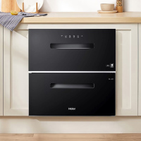 海尔(Haier)消毒柜嵌入式家用115升二星级消毒 碗筷消毒二代光波巴氏 WIFI智控