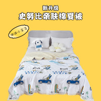 Snoopy/史努比亲肤棉夏凉被夏季可机洗夏被夏天双人薄款被子