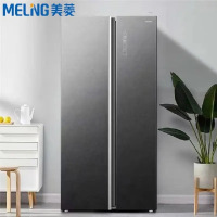 美菱（MELING）555升家用对开门冰箱变频一级能效风冷无霜节能双开门电冰箱 BCD-555WPBX