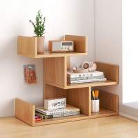 书架桌面置物架卧室桌上小型多层收纳架子客厅书桌办公室简易书柜