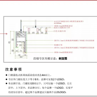 莱鸣工程装修 定制前楣灯箱 定制装修 一件为0.1米