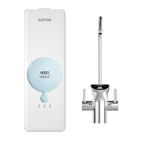 苏泊尔反渗透净水PWAR04一级水效双芯五级精滤400G大通量双出水设计自清洁滤芯