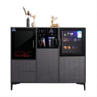 荣事达(Royalstar)饮水机915冷热型消毒款冰箱款水汽分离实木茶吧柜茶吧机