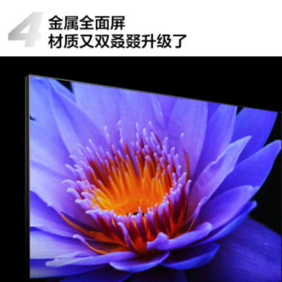 TCL电视 43V8E 43英寸 2+32GB 双频WiFi 投屏 4K超高清全面屏 家用液晶智能平板电视机