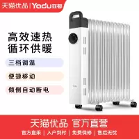 亚都取暖器家用油汀节能省电暖气片电暖器烤火炉油丁酊暖风机速热YD-CY13Z2