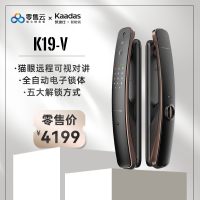 凯迪仕猫眼可视智能锁 K19-V 星空灰
