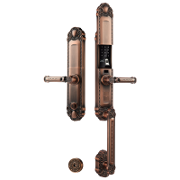 小凯 IP68级防水· 9001别墅智能锁(长把手) 红古铜