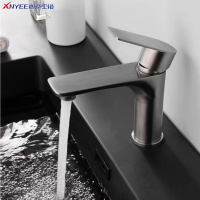 心意卫浴(XNYEE)不锈钢卫生间洗脸盆水龙头洗手盆冷热水龙头家用面盆台盆洗脸池