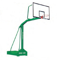 经鑫JWA-007移动式单臂篮球架(SMC篮球板)