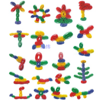 经纬JW-88838椭圆形花轮积木