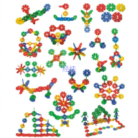 经纬JW-88844数字雪花积木