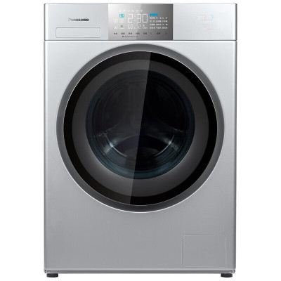 松下(Panasonic) XQG100-E157 10公斤大容量滚筒洗衣机 95℃高温洗涤 XQG100-E157