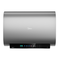 美的(Midea)TECH活水扁桶电热水器双胆60升 3300W 水电分离 10年包修 以旧换新F6033-UD5Pro