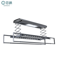 [免费安装]恋晴超薄隐藏式可伸缩烘干消毒款智能语音电动晾衣机LQ-3204-S