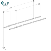 恋晴手摇式晾衣架2.4米双杆LQ-8210