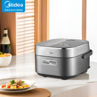 美的(Midea)赤炎臻香智能电饭煲3D环流IH加热 4L多功能一键预约饭钛金鼎釜内胆电饭锅MB-EFB4026H