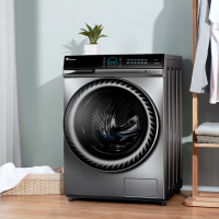 10公斤滚筒洗衣机全自动变频智能家电 水魔方护形 超微净泡 纳米除菌 TG100V88WMUIADY5