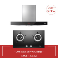 Rinnai/林内CXW-220-NM05T+JZT-2E03M油烟机燃气灶家用厨房大吸力