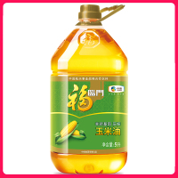 福临门 食用油 非转基因压榨玉米油5L 中粮出品