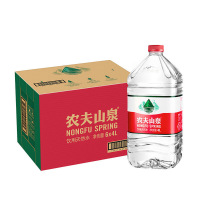 农夫山泉 饮用水 饮用天然水 透明装4L*6桶 整箱装 桶装水