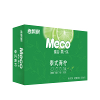 香飘飘meco蜜谷果汁茶泰式青柠400ml*15杯(整箱)