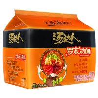 统一汤达人5连包罗宋汤面128g*5袋*6组(整箱)