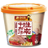 老刘头淮南牛肉汤原味102g*12盒(整箱)