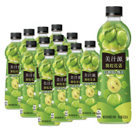 可口可乐 美汁源白葡萄槐花420ml*12瓶(整箱)