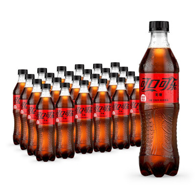 可口可乐 零度无糖汽水500ml*24瓶(整箱)