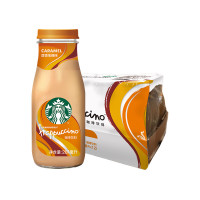星巴克星冰乐醇香焦糖味咖啡281ml*12瓶(整箱)